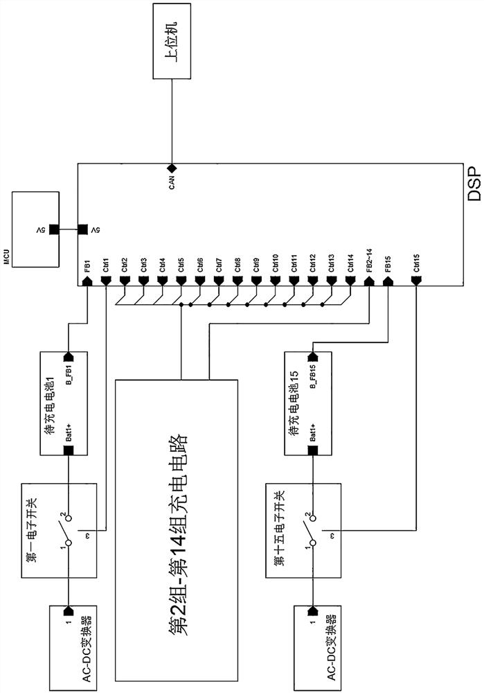 A lithium battery charging circuit and pcb board