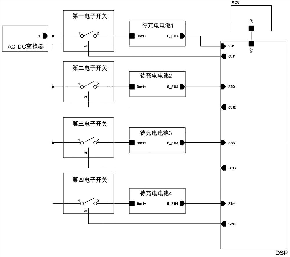 A lithium battery charging circuit and pcb board