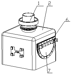 A general-purpose aerostat check-in all-in-one machine for charging and deflation