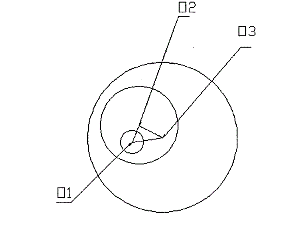 Structure of novel high-precision eccentric shaft