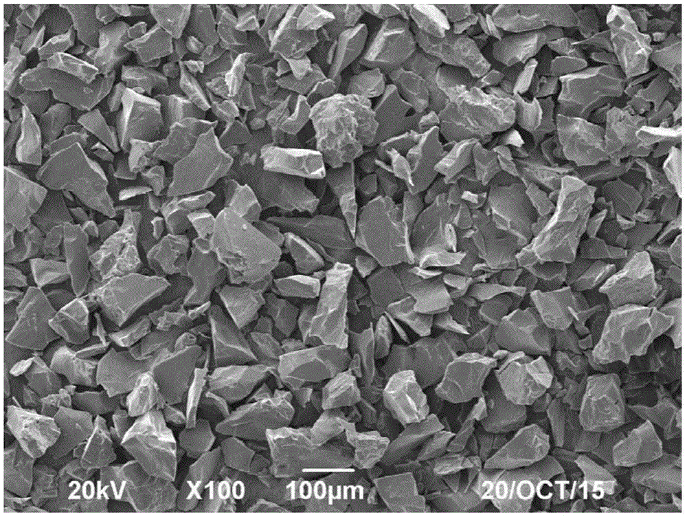 Preparation method of quartz powder used for producing glass