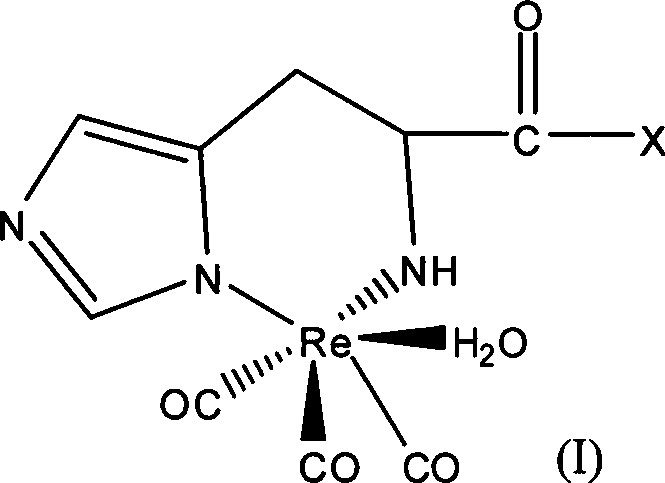 Radioactive rhenium marked polypeptide containing RGD sequence as well as preparation method and application thereof