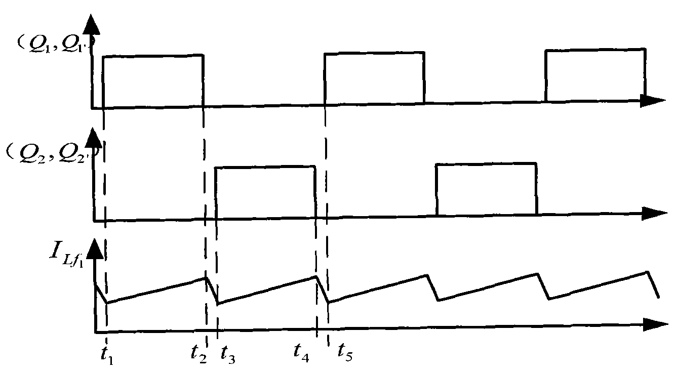 Two-path two-transistor forward DC (Direct Current) converter with serially-connected transformers