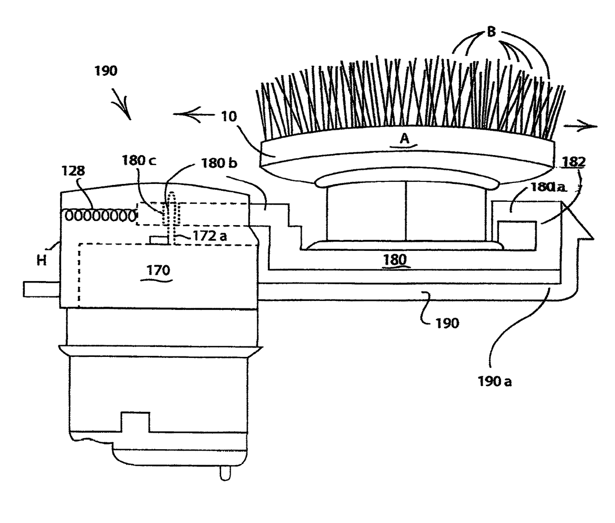 Mono-directional sonic movement lotion, cream and shaving cream for men application apparatus and method