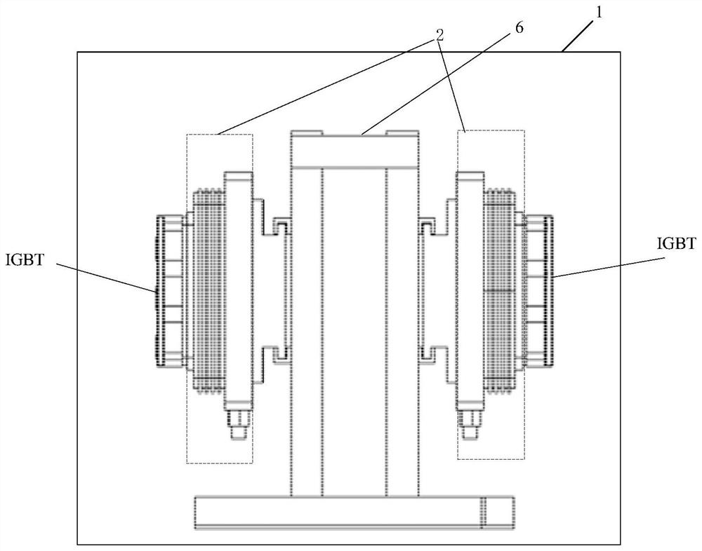 IGBT device testing device and method