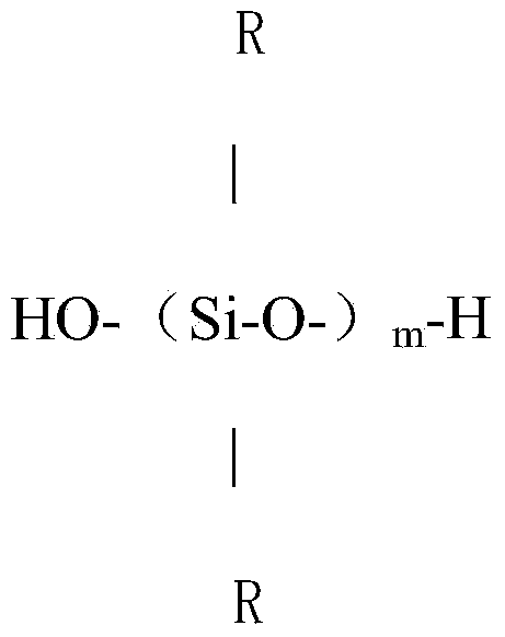 Organic silicon rubber waterproof adhesive and preparation method thereof