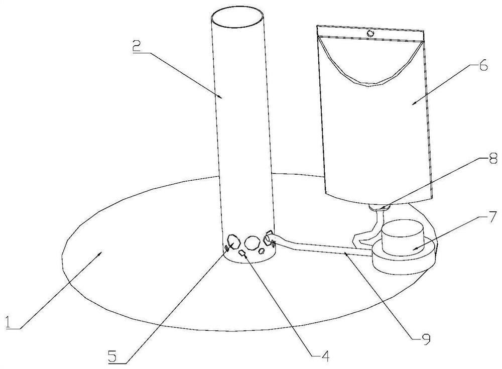 Automatic seasoning adding device of automatic cooker