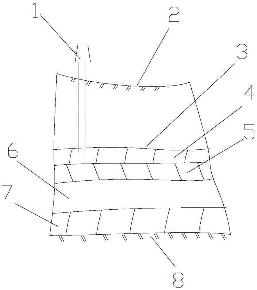 Layout method of coal seam gas extraction engineering