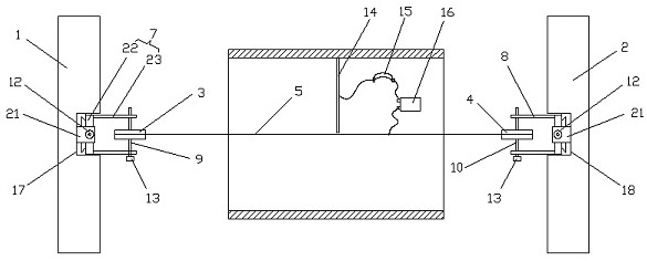 Steam turbine part sleeve centering device