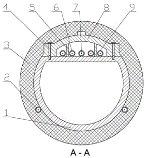 A heating-type turbulent laminar fluidization drag-reducing fluid transport pipeline and method thereof