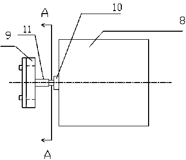 Interlocking device for lifting and limiting of ladle cover of vertical heating device and using method thereof