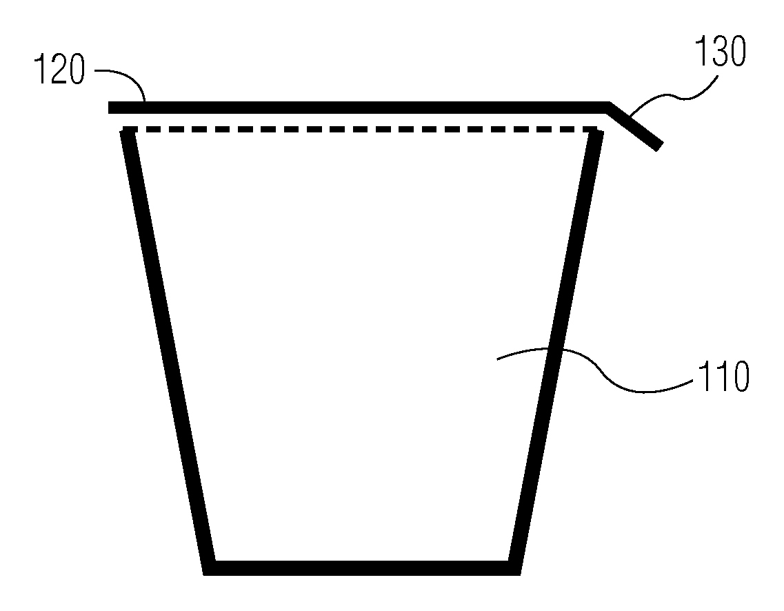 RFID uhf antenna and matching network embedded in disposable conducting covers