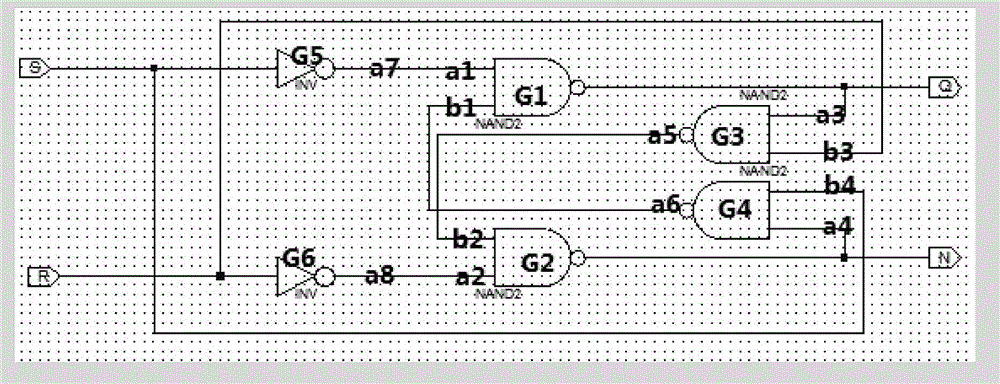 A quad-stable rs flip-flop supporting multi-valued logic