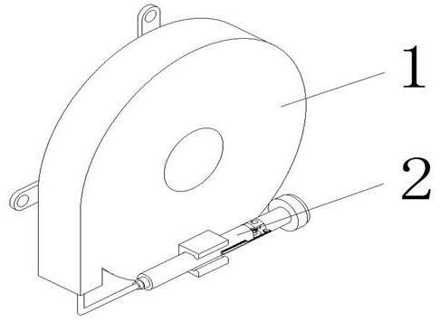 Disinfection device for medical internal medicine