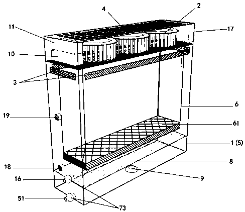 Ultrasonic no-clean kitchen ventilator without pipe and cooking fume filtering and removal method