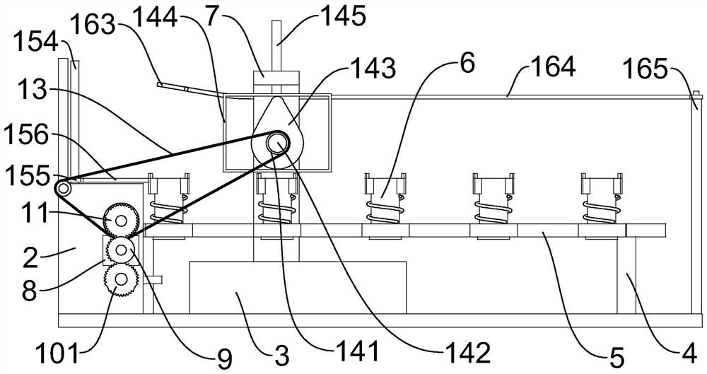 Working method of automatic adhesive coating device