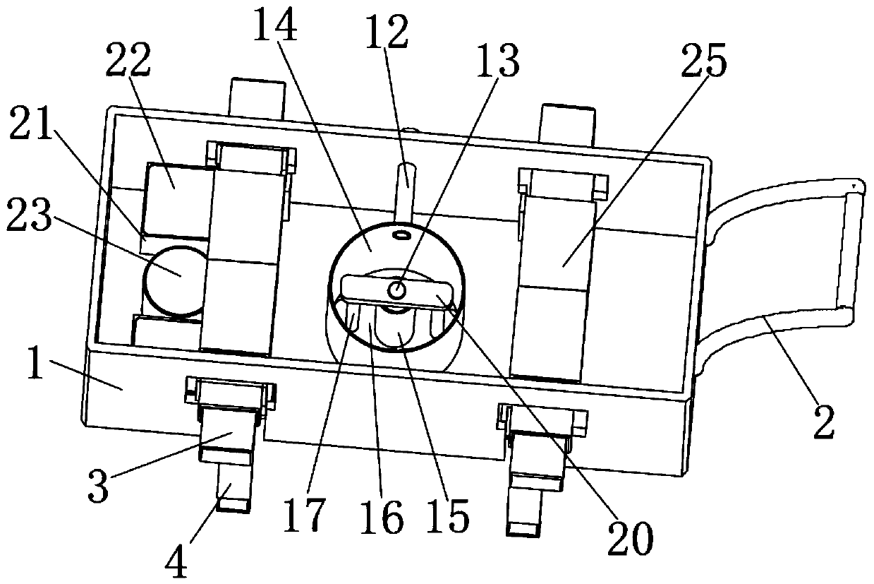 Road depression rapid repairing device