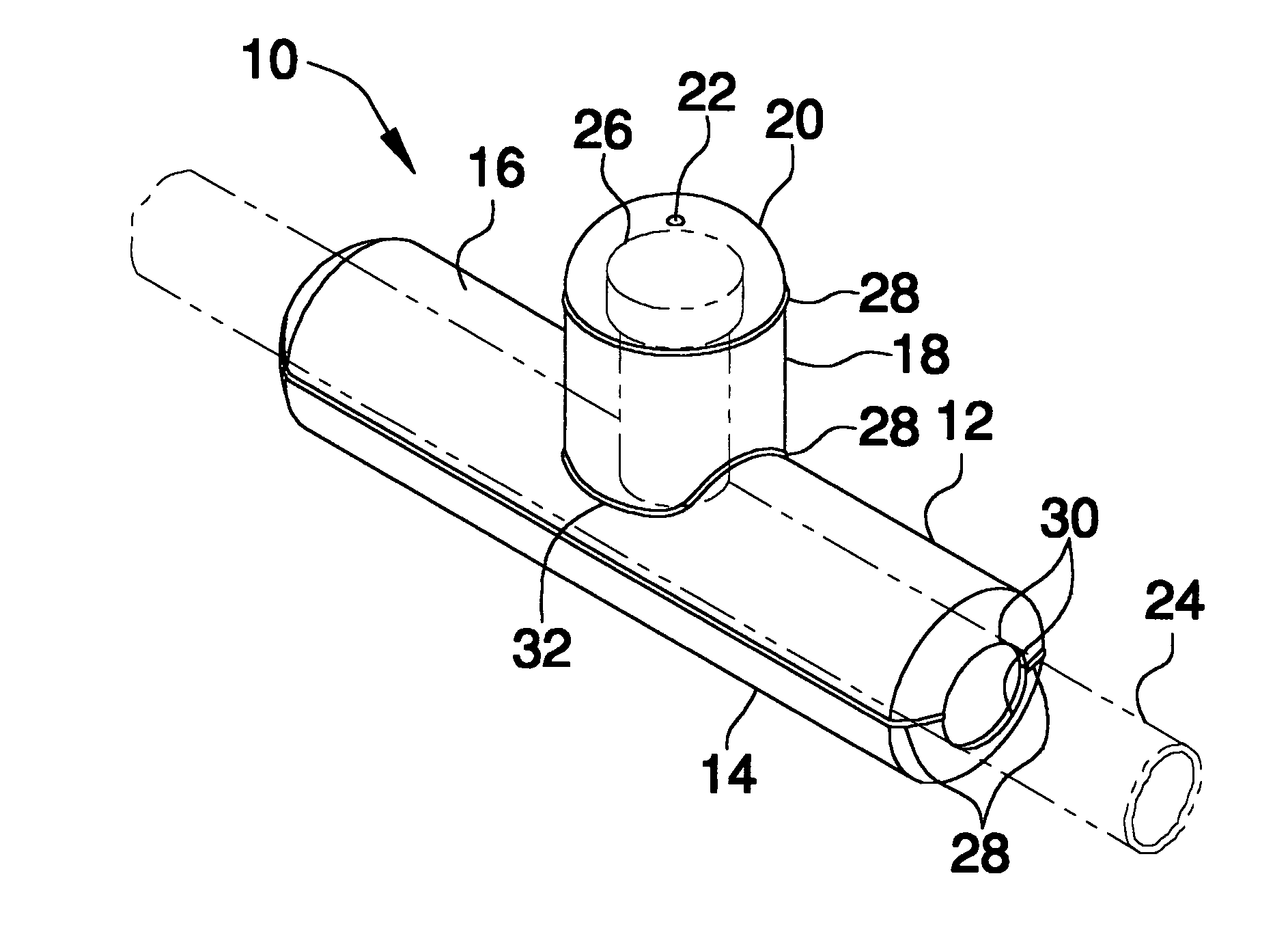 Natural gas pipe repair fitting and method