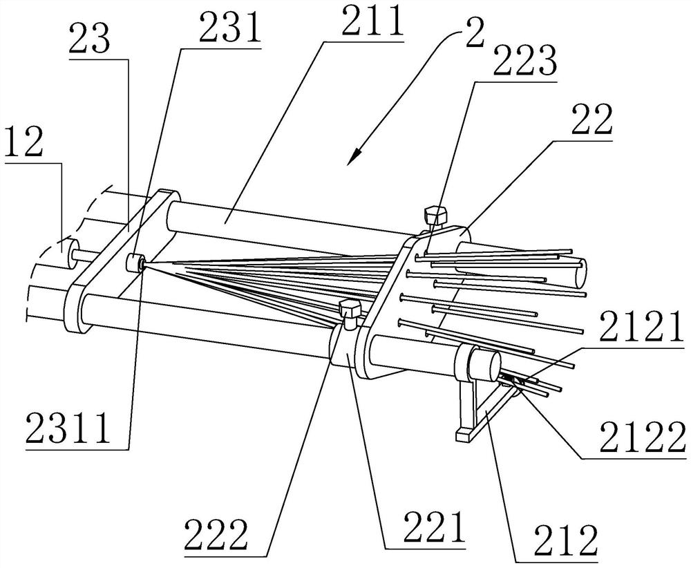 A copper twisting machine with a pay-off device