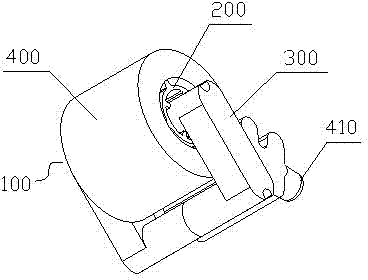 Novel dry type small-size high-voltage rectification transformer structure