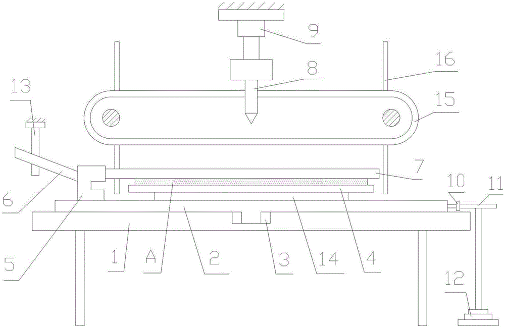 Cloth continuous sewing device