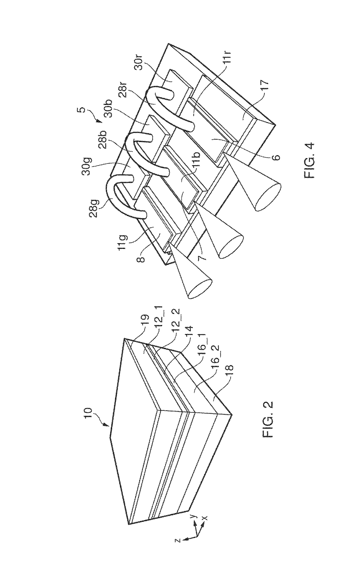 Low power edge-emitting laser diode and laser diode module