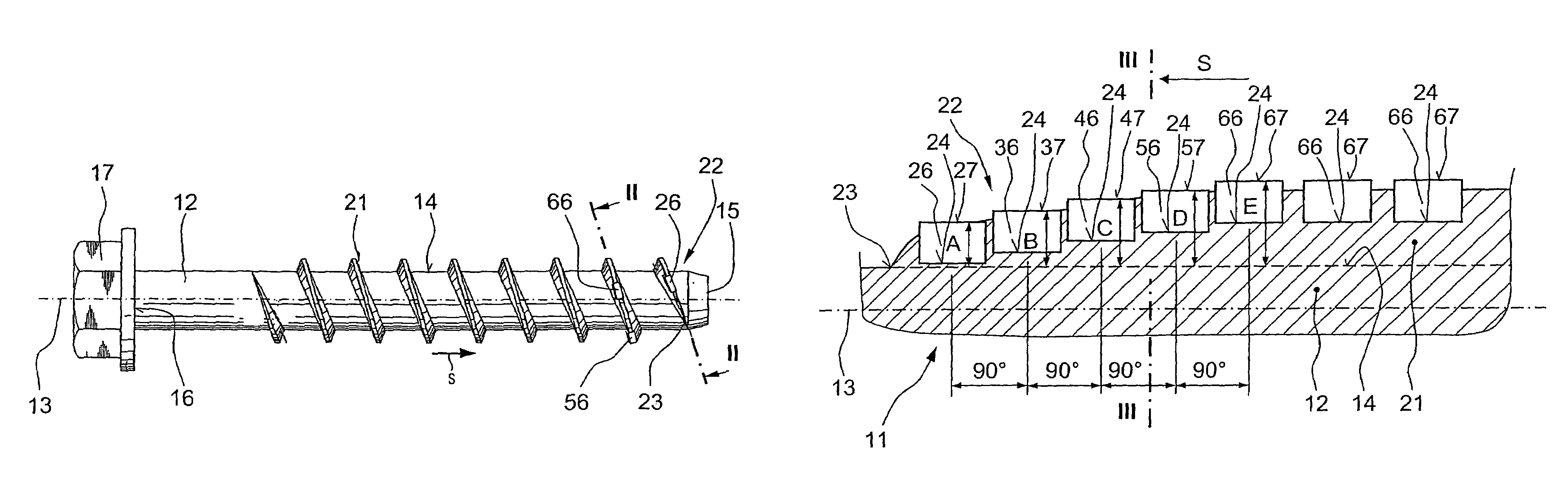 Thread-tapping screw