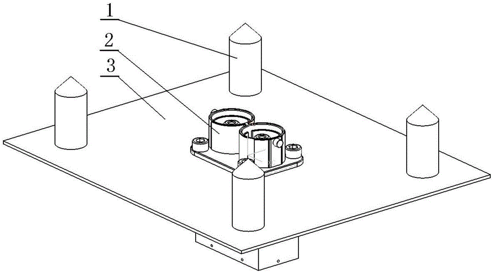 A high-voltage plug-in structure for quick-change battery packs for electric vehicles