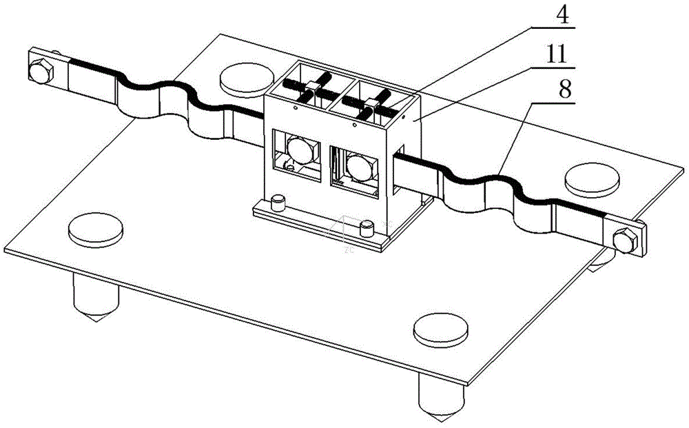 A high-voltage plug-in structure for quick-change battery packs for electric vehicles