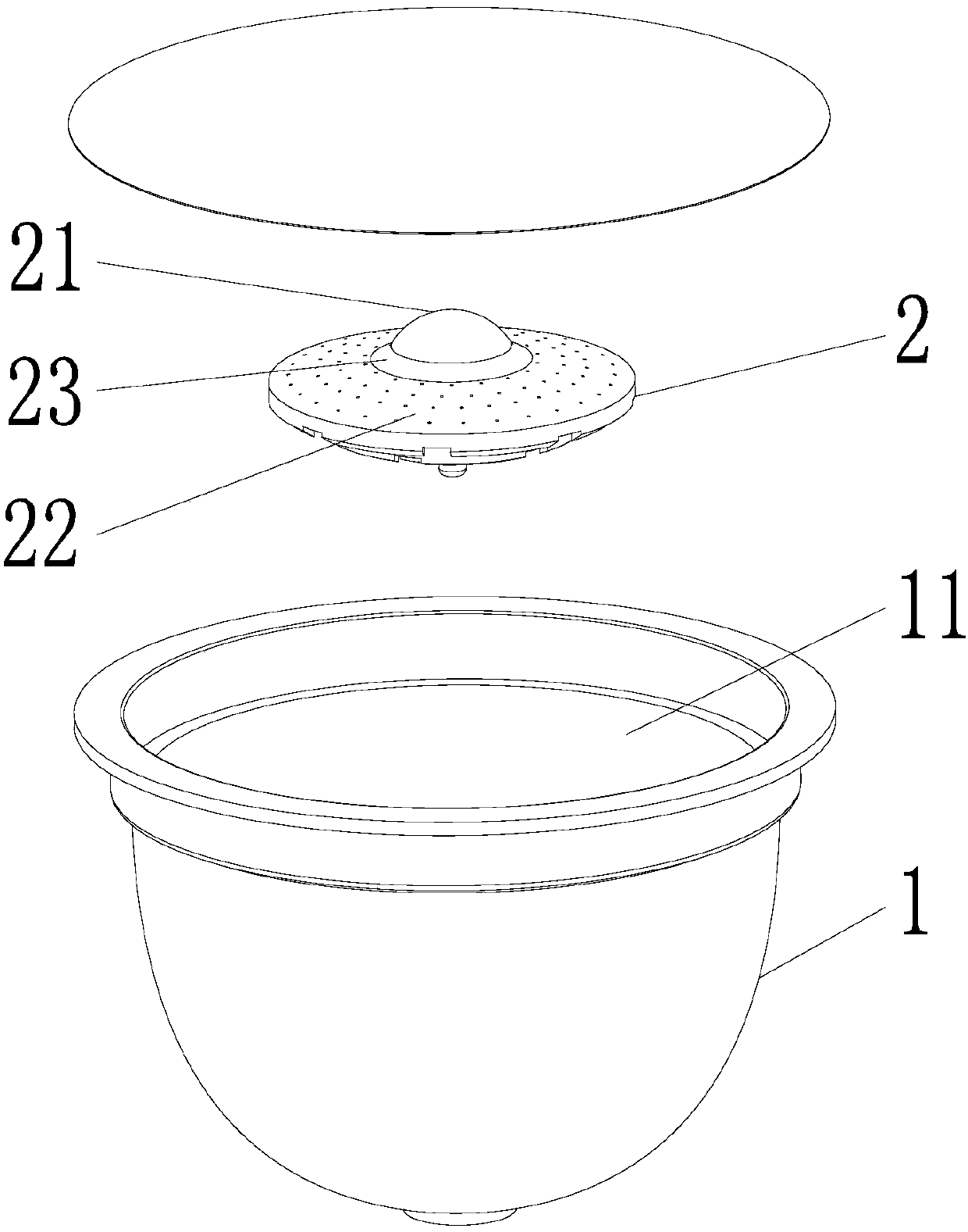 Beverage capsule and drink machine