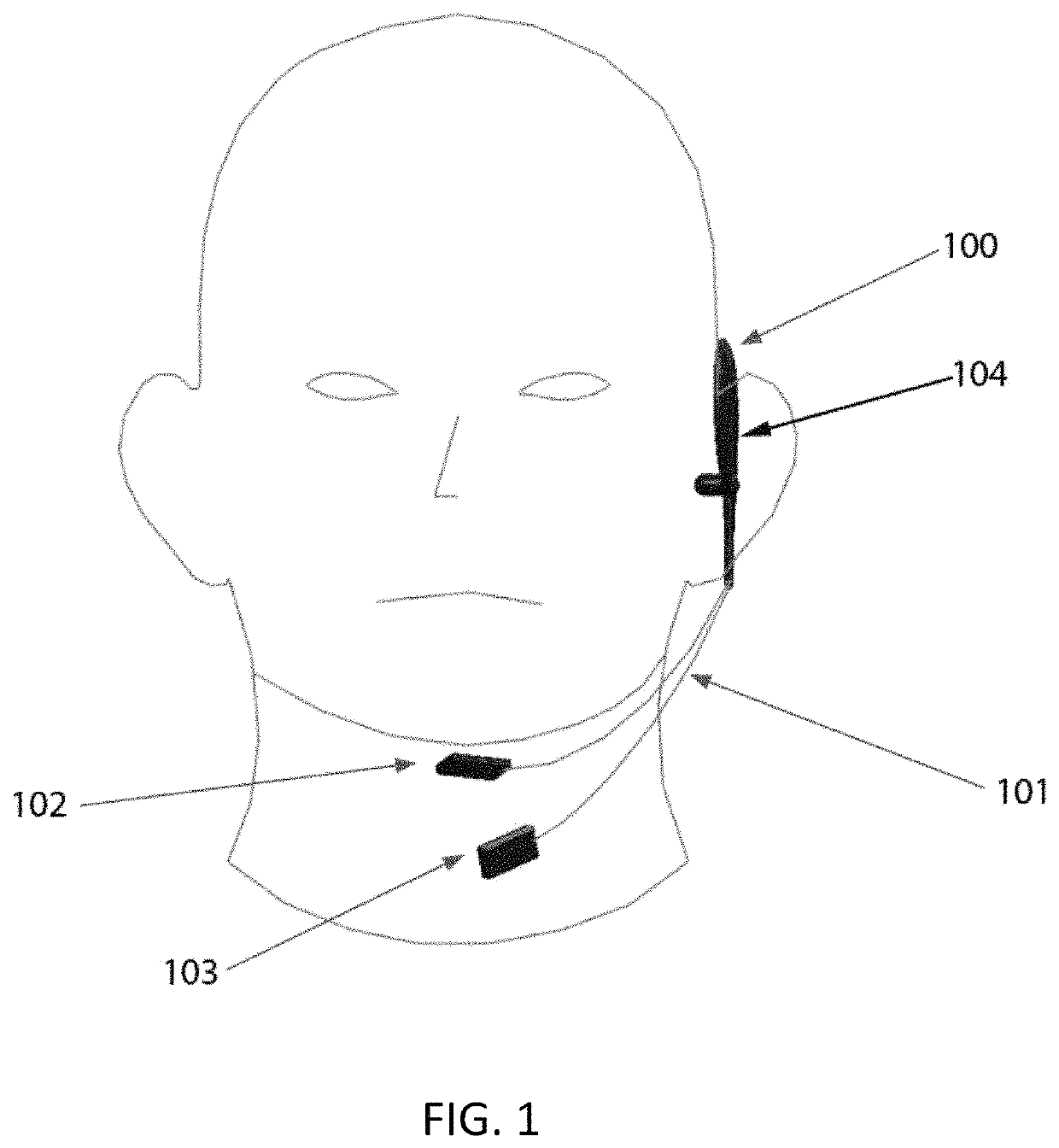 Sub-vocal speech recognition apparatus and method