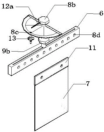 Mold for manufacturing hemi-discoid rock-like specimen with fracture surface and manufacturing method