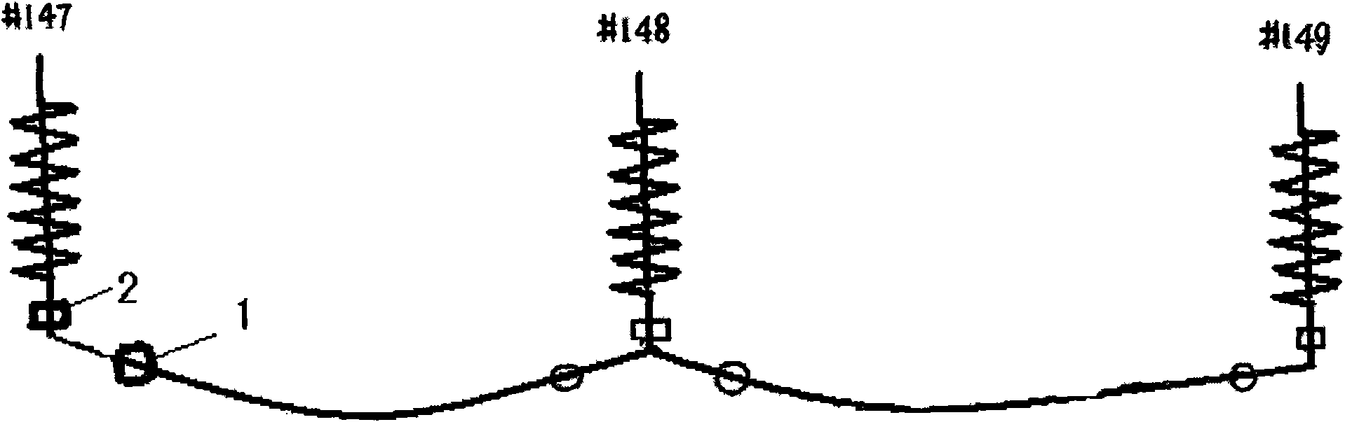 Real-time monitoring method of ice coated on overhead transmission line conductor and system