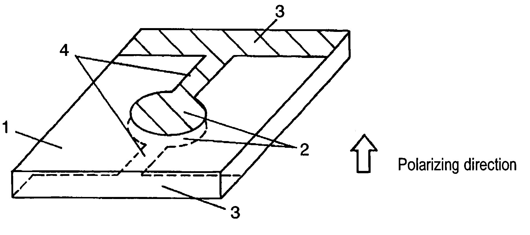 Piezoelectric vibration element and piezoelectric filter