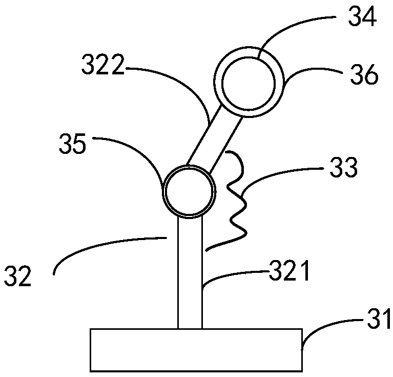 A substrate supporting member and a substrate conveying device