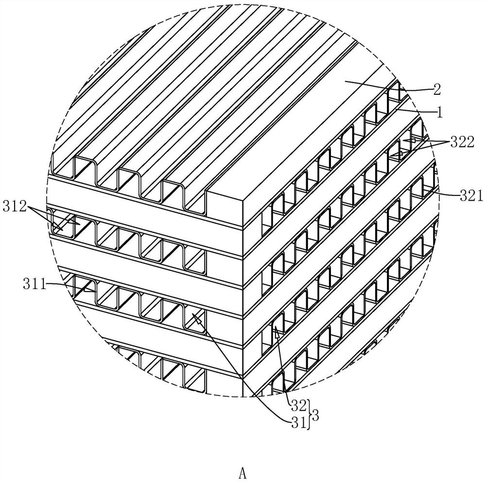 Heat exchanger with ozone conversion and high-temperature precooling functions