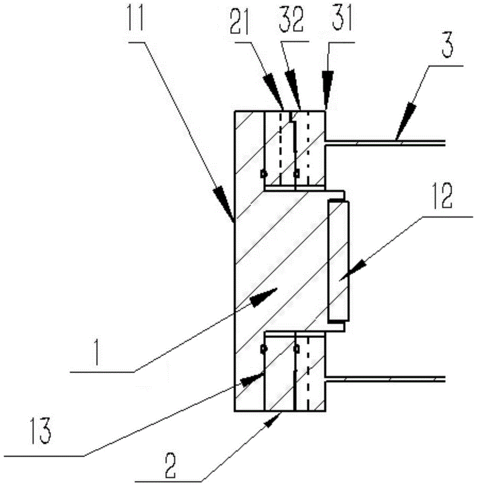 Sample chamber of sample analysis device