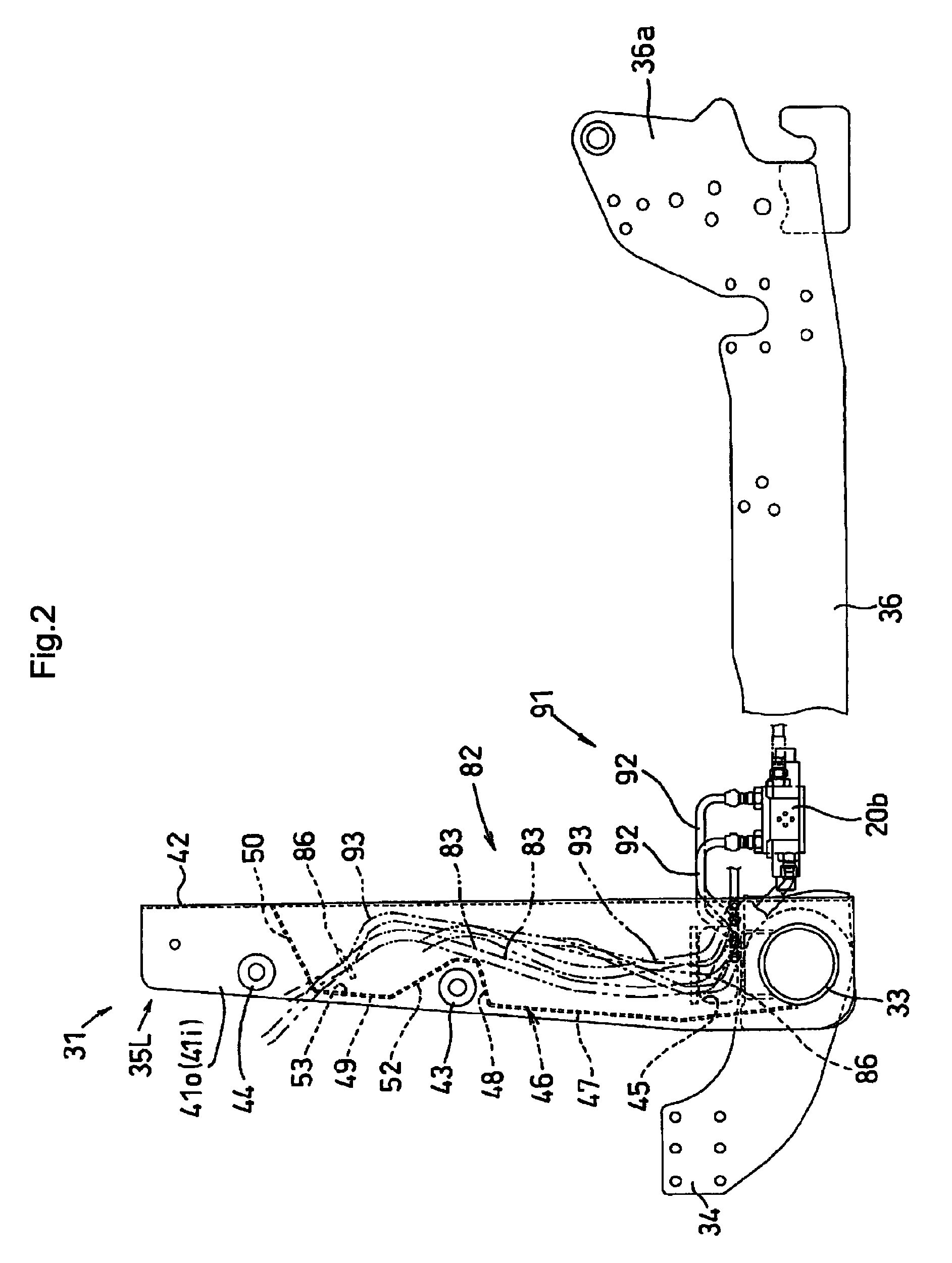 Loader work apparatus