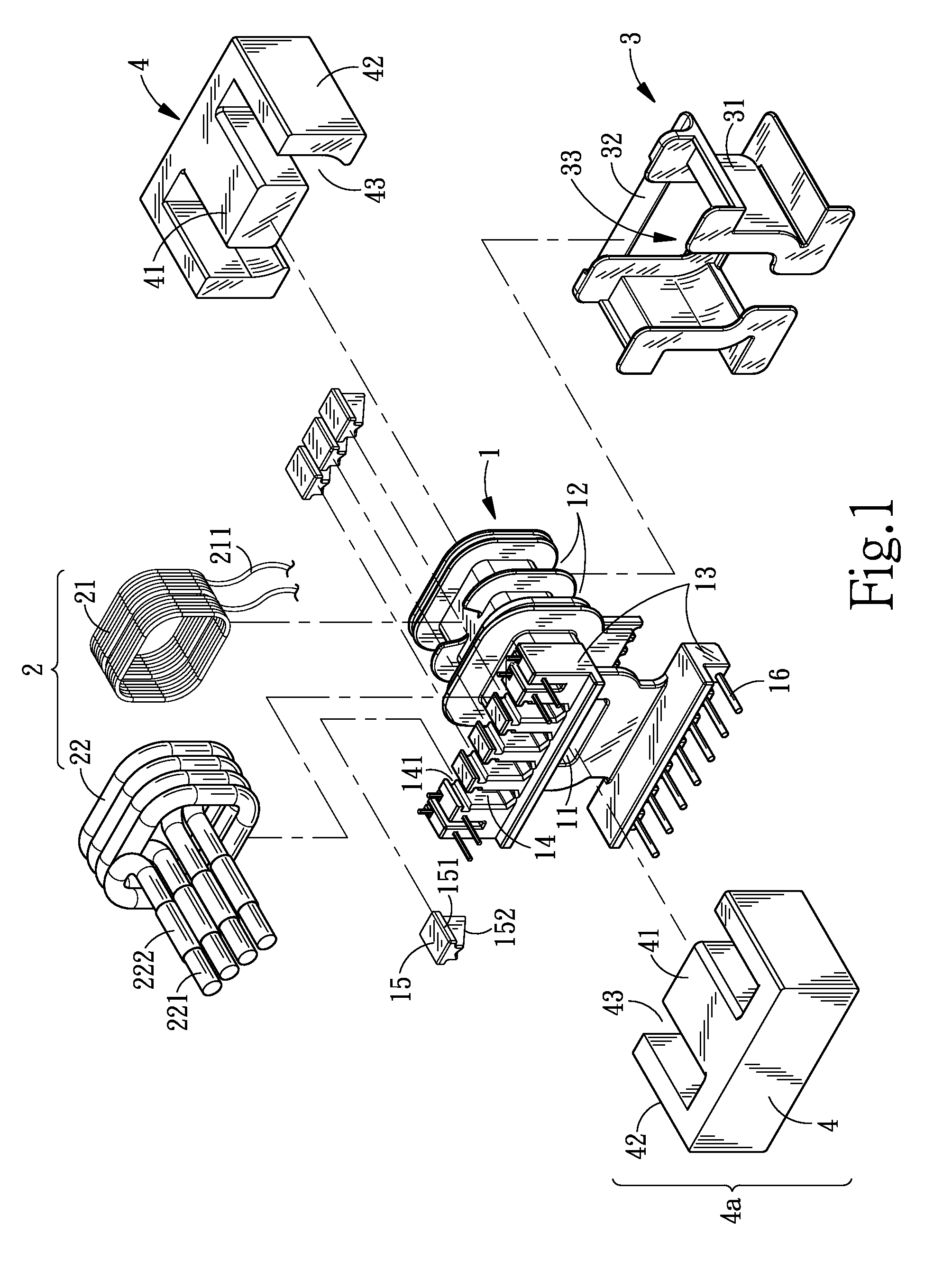 Structure of transformer