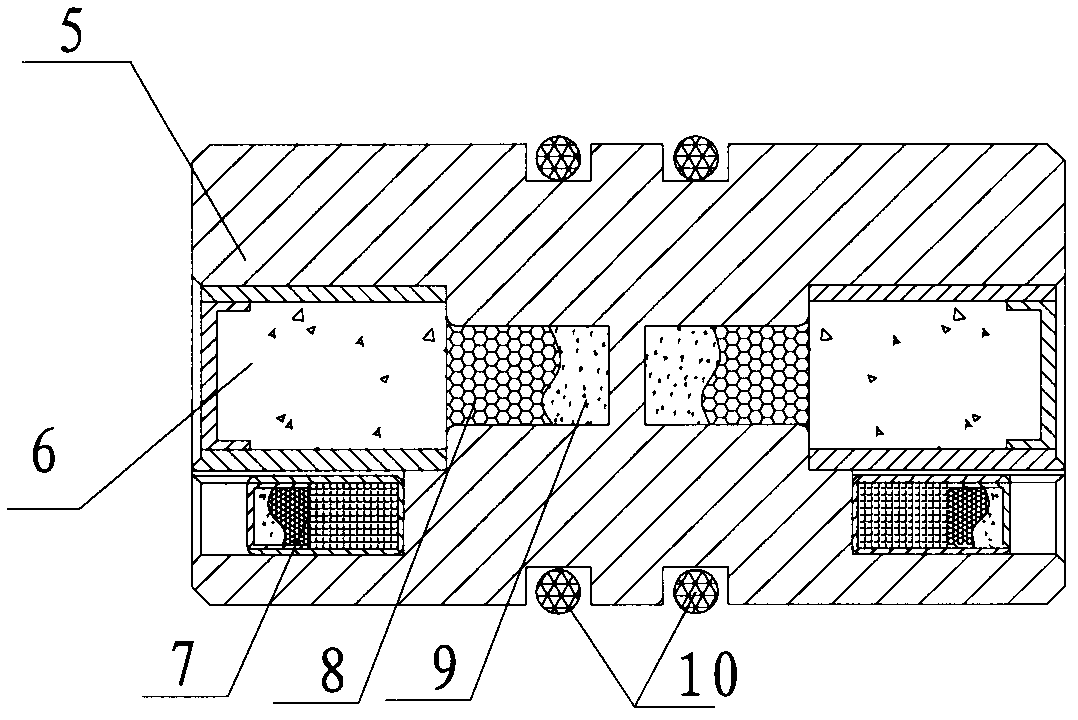 Bidirectional energization explosion-propagating device