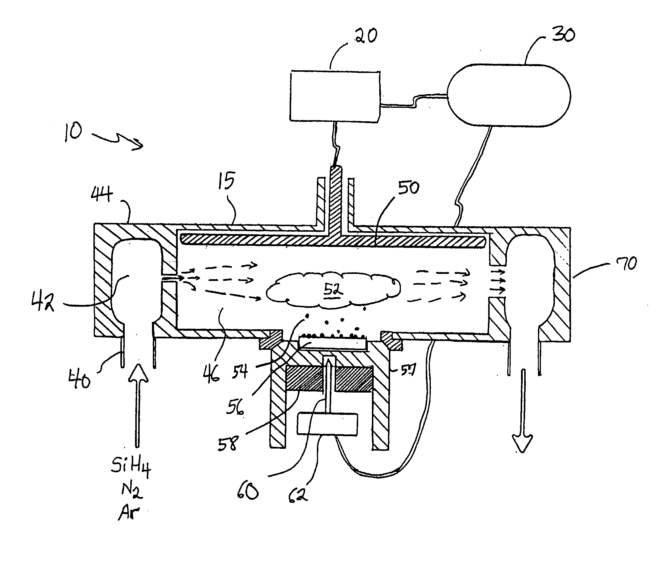 Method of fabricating semiconductor by nitrogen doping of silicon film