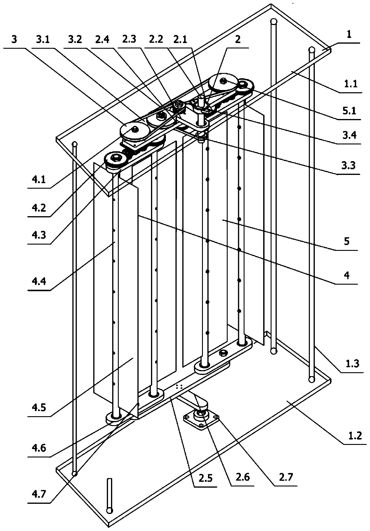 Double-impeller hydraulic turbine