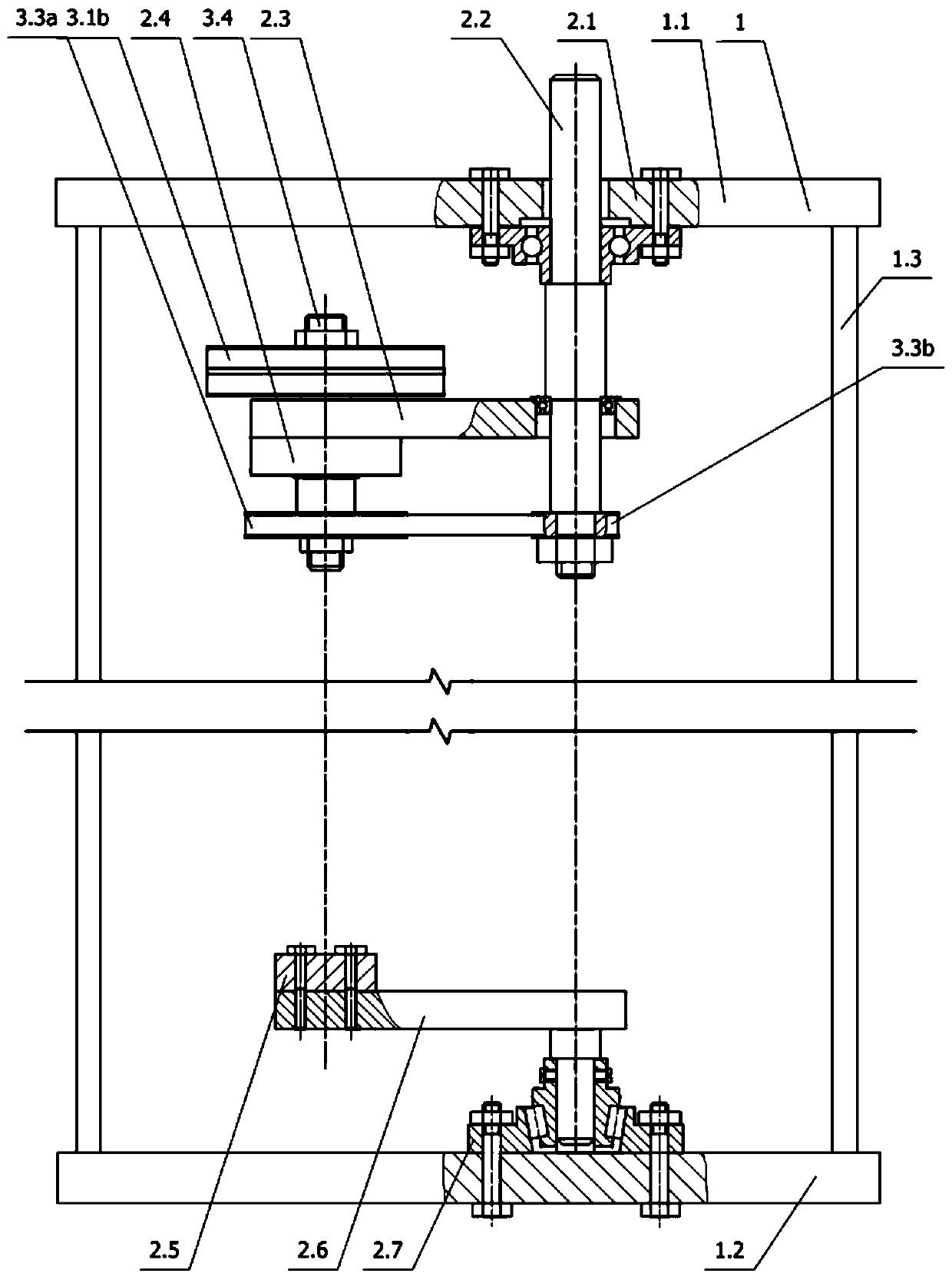 Double-impeller hydraulic turbine