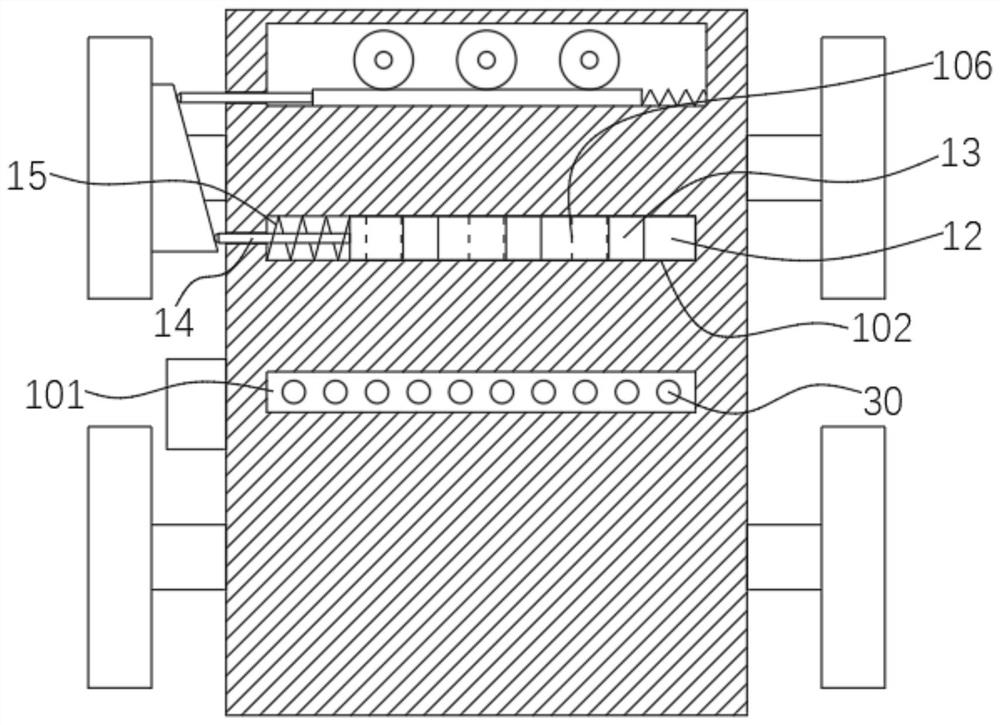 Agricultural ditching, sowing and soil covering device