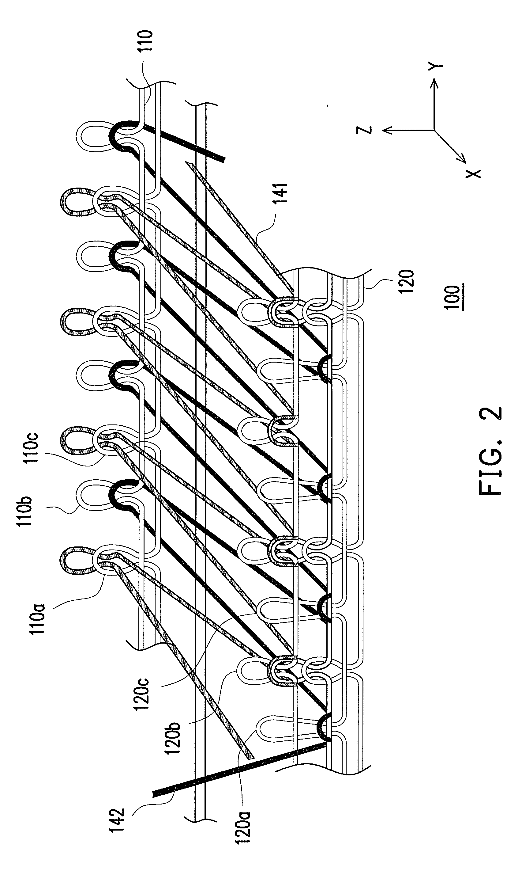 Integrally-woven three-layer heating textile