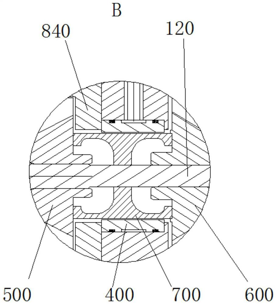 Miniature gas turbine with bearing embedded in motor