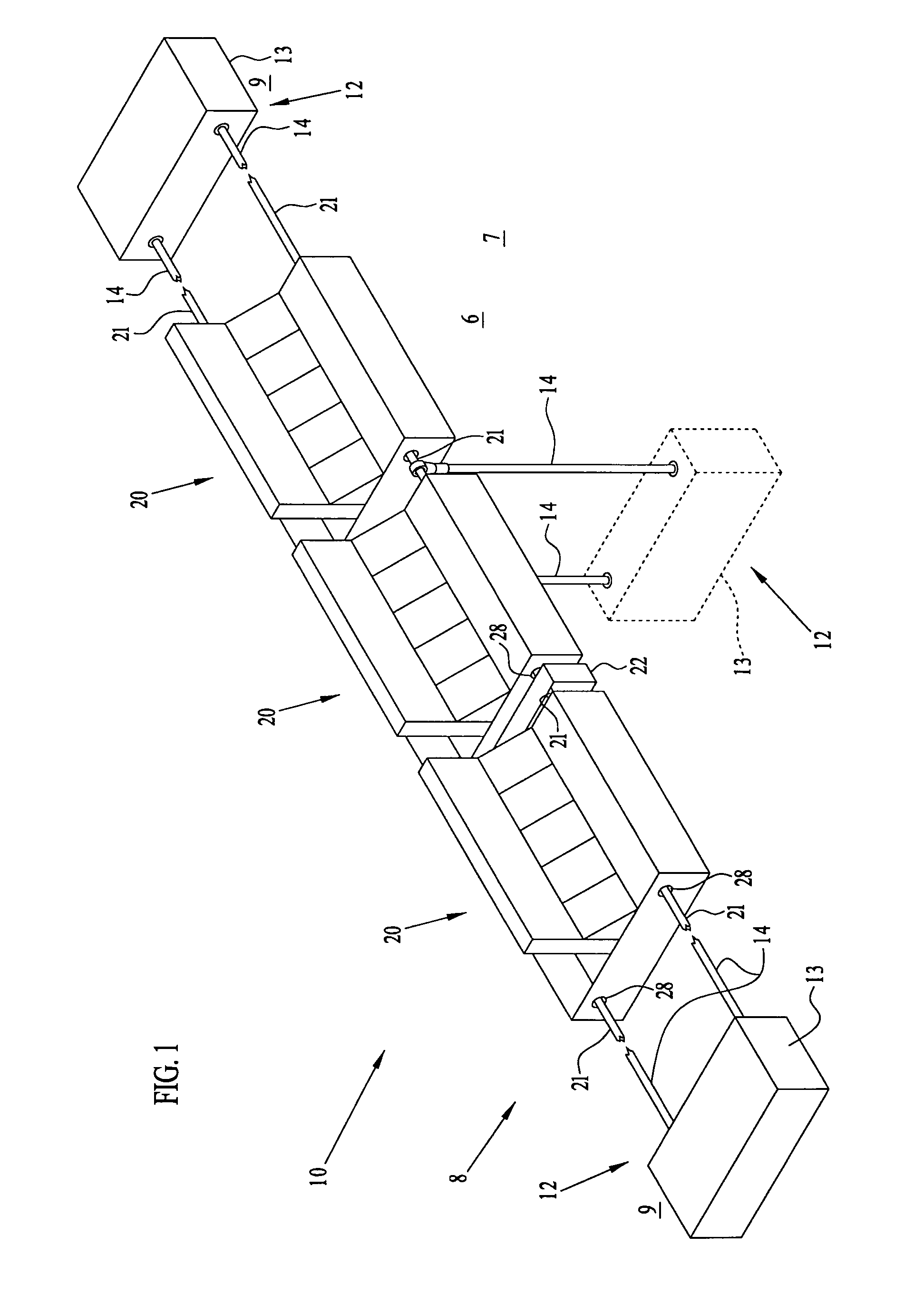 Floating low density concrete barrier