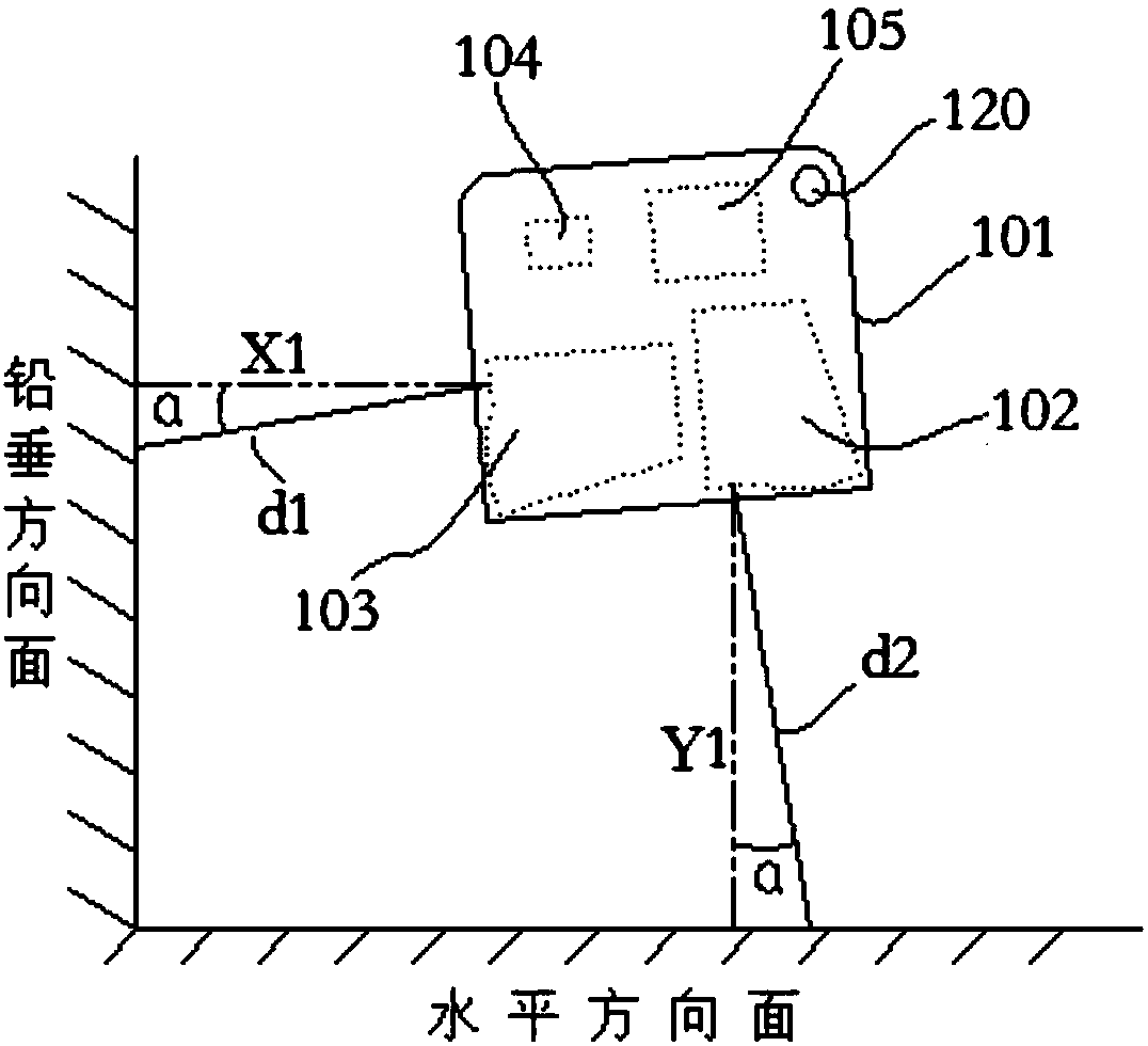 Laser positioning device