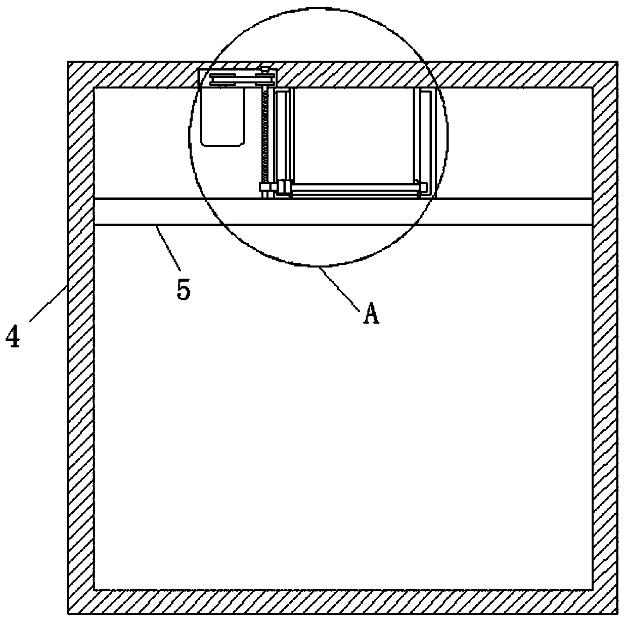 Rail traffic roller-shutter-type adjustable ventilating platform door