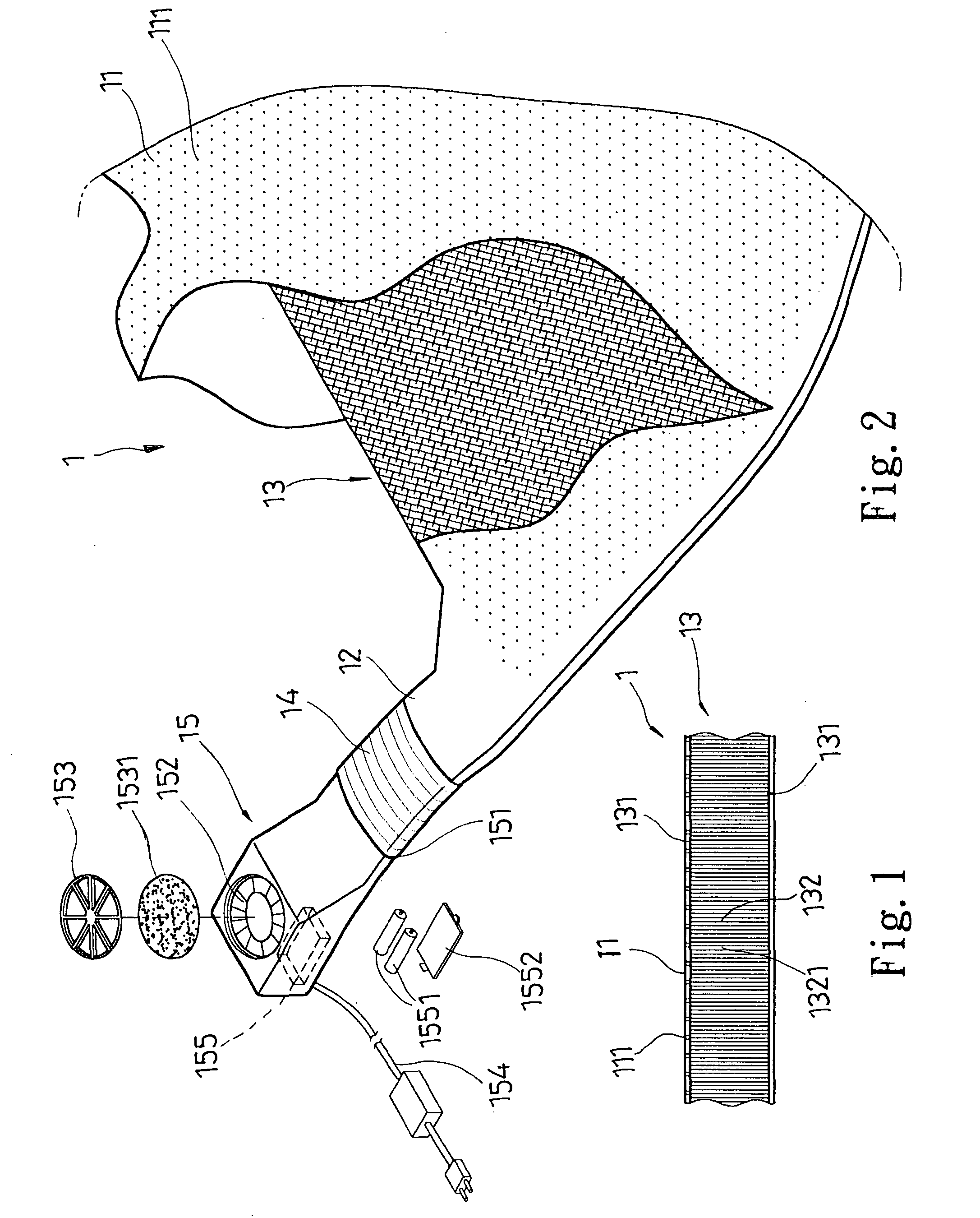 Ventilation mattress